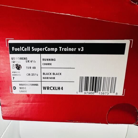 Size 8 - New Balance FuelCell SuperComp Trainer v3 White Cyber Jade Silver - Picture 8 of 8